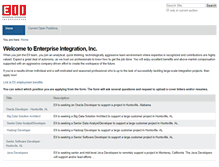 Tablet Screenshot of careers.eiisolutions.net
